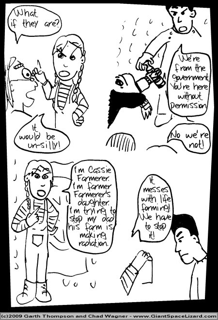 Space Adventures Hastily Drawn Stream of Consciousness - Greenspace - Page 12