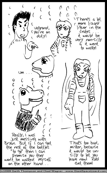 Space Adventures Hastily Drawn Stream of Consciousness - Greenspace - Page 14