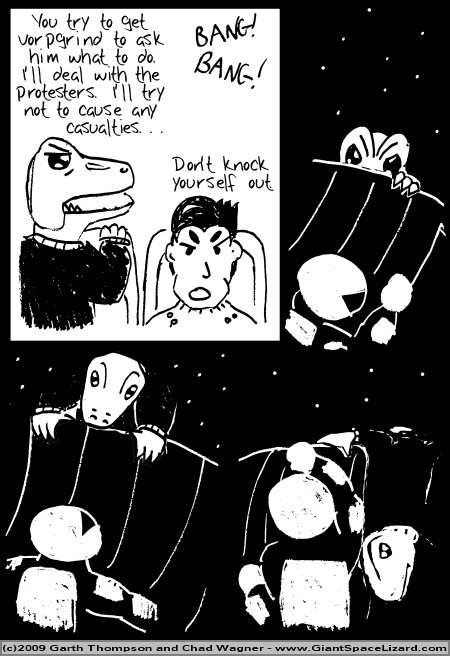 Space Adventures Hastily Drawn Stream of Consciousness - Greenspace - Page 17