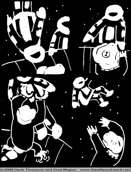 Space Adventures Hastily Drawn Stream of Consciousness - Greenspace - Page 19