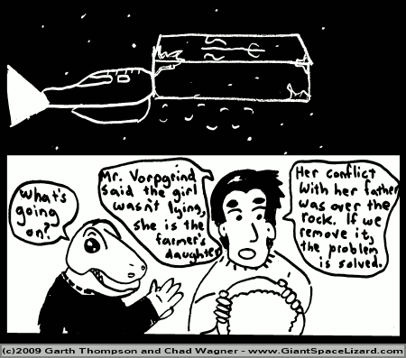 Space Adventures Hastily Drawn Stream of Consciousness - Greenspace - Page 30