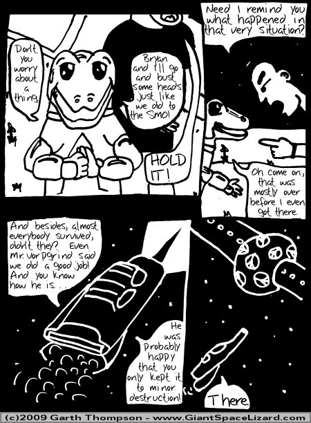 Space Adventures Hastily Drawn Stream of Consciousness - Greenspace - Page 07