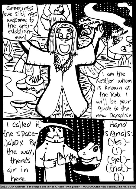 Space Adventures Hastily Drawn Stream of Consciousness - Greenspace - Page 09