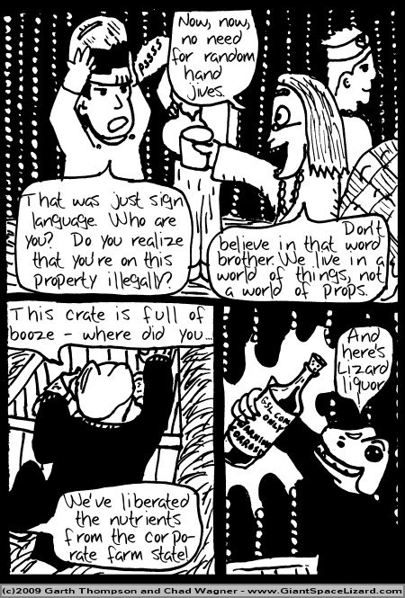Space Adventures Hastily Drawn Stream of Consciousness - Greenspace - Page 10