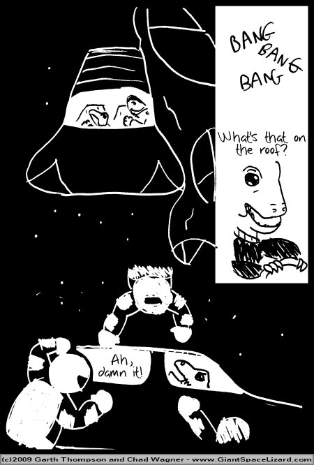 Space Adventures Hastily Drawn Stream of Consciousness - Greenspace - Page 16