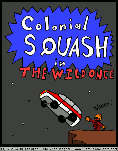 Colonial Squash Hastily Drawn Stream of Consciousness - The Wild Once - Cover